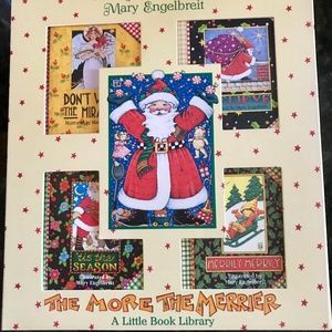 NWT! Mary Englebreit Holiday Little Book Library